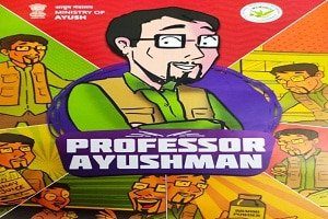 ‘Professor Ayushman’ Comic Book Released By Ayush Ministry In New Delhi