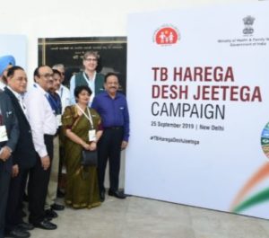 Dr Harsh Vardhan launched ‘TB Harega Desh Jeetega’ campaign & National TB Prevalence Survey 2019