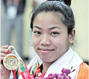 Mirabai Chanu Breaks National Record, Lifts 203kg To Win Gold