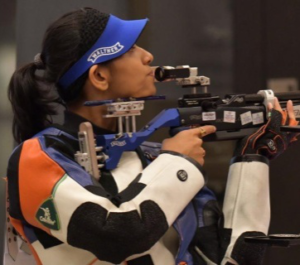 Ayonika Paul won the women’s 10m Air Rifle T1 event