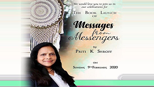 A book “Messages from Messengers” by Priti K Shroff launched