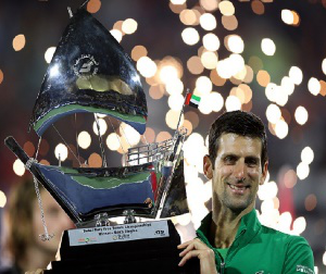 Djokovic beats Tsitsipas for a 5th Dubai Championships title