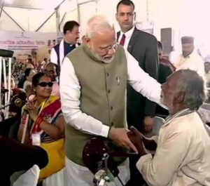 Rashtriya Vayoshri Yojana: PM distributes aids and device to Divyangjan and senior Citizens