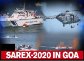 Indian Coast Guard conducts 9th edition of rescue exercise ‘SAREX-2020’ in Goa