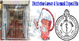 COVID-19: SCTIMST scientists develop disinfection gateway & face mask disposal bin