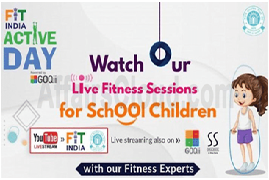 Fit India and CBSE organizing first-ever live fitness sessions for school students amid lockdown