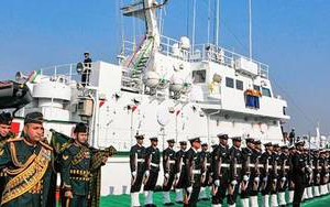 Two Coast Guard ships commissioned at Kolkata
