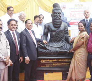 60th Tiruvalluvar statue in Cambodia on behalf of the World Tamil Association