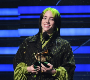 Billie Eilish sweeps Grammys with 5 awards
