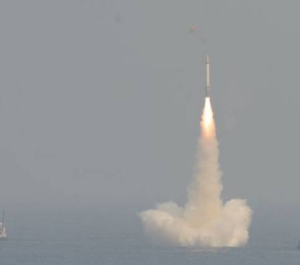 Submarine-launched ballistic missile tested