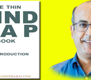 Dharmendra Rai, Mind Map & Brain Literacy trainer launched his book “The Thin Mind Map”