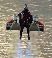 Sheikh Hamdan unveils new Dubai Jetman stunt