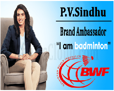 PV Sindhu named as ambassador for BWF’s ‘i am badminton’ campaign